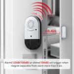 Sanjie Door Window Alarms - 5 Pack,125dB,Volume Control,Window Door Open Alarm Sensors for Kids Safety/Dementia/Pool,Wireless Sensors Keep Your Home Security,Easy to Install,Long Battery Life