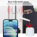 Home Security System, Wireless WiFi Tuya Smart Home Alarm System, No Monthly Fee, for Kids and Pet Safety, Compatible with Alexa and Google, for Apartment House Office, Villa(11 Pieces)