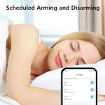 Home Security System, Wireless WiFi Tuya Smart Home Alarm System, No Monthly Fee, for Kids and Pet Safety, Compatible with Alexa and Google, for Apartment House Office, Villa(11 Pieces)