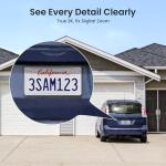 aosu Solar Security Cameras Wireless Outdoor, 2-Cam Kit, 2K QHD Home Security System with 166° Ultra-Wide Angle, Color Night Vision, 60 Days aosuBase Local Storage, No Monthly Fee