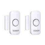 Door Alarms for Kids Safety, VOXON Window Alarm Door Alarm for Home Security Personal Security Window Alarms Sensor Burglar Door Alarm for Pool, Cars, Sheds, Caravans DIY Kit Pack of 2