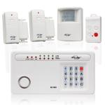 Skylink SC-100W Wireless Deluxe Home & Office Burglar Alarm System Alert Security Package | Affordable, Easy to Install DIY