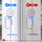 TECKNET Door Alarms for Kids Safety, Window Alarm Pool Alarms Door Alarm for Home Security, 2-in-1 Alarm & Chime, 3-Level Volume Control, Wireless Alarm for House Hotel Cars Sheds Caravans (6 Pack)