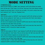 H-COME Wireless Home Security Burglar Alarm Garage Shed Caravan Defender with Keypad, Fit for Door Window, Powered by 3 x AA Battery (Not Included)