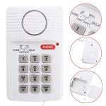 H-COME Wireless Home Security Burglar Alarm Garage Shed Caravan Defender with Keypad, Fit for Door Window, Powered by 3 x AA Battery (Not Included)