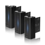 Lvyesea 3Pcs Door Reinforcement Lock, Door Locks for Kids Safety, Door Safety Locks from Inside, Withstand 800lbs Force-Enhance Home Security(Black)