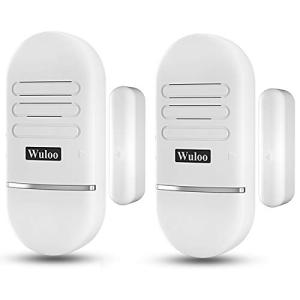 Door Alarm for Kids Safety, Window Alarm sensors for Home, Door Window Alarms Sensors for Home Security, Multifunctional 3 Volume 10 Chimes Adjustable ON/Off Button Rechargeable (2 Door Sensors)