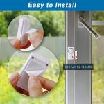 WSDCAM Door and Window Alarm for Home Wireless Alarms Security System Magnetic Alarm Sensor Close Door Reminder Loud 110 dB, 4-in-1 Mode Window Alarms 10 Pack