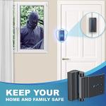 2Pack Door Reinforcement Lock Withstands 800lbs of Force - Black Extra Proof Door Lock for Kids Safety Drilling Required,Prevents Unauthorized Entry,Add a Door Security Locks for Home Safety & Privacy