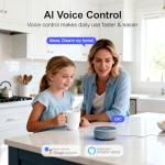 Wireless Alarm System for Home Security,24 Pcs Home Alarm System Wireless DIY Kit,WiFi+GSM/4G with Instant App Alerts NO MonthlyFees,SOS Button,App & Remote Control,Work with Alexa,for Apartment