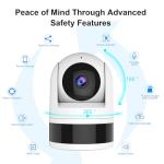 Home Security System with Camera, WiFi + GSM Home Alarm Kit with Phone App Alert, Door/Window Sensor, Remote Control for Apartments (13 Pieces)