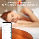 Home Security System with Camera, WiFi + GSM Home Alarm Kit with Phone App Alert, Door/Window Sensor, Remote Control for Apartments (13 Pieces)