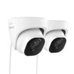REOLINK 5MP PoE Security Camera, Surveillance Outdoor Indoor for home, Person/Vehicle/Pet Detection, Time-Lapse, Work with Smart Home, 100ft IR Night Vision, Support 512GB SD Card, RLC-520A(Pack of 2)