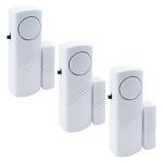 Door Window Alarm, 90DB Door Alarms for Kids Safety, Wireless Sensor Door Window Burglar Alarm-Window Pool Alarms for Home, 3 Pack