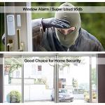 Door Window Alarm, 90DB Door Alarms for Kids Safety, Wireless Sensor Door Window Burglar Alarm-Window Pool Alarms for Home, 3 Pack