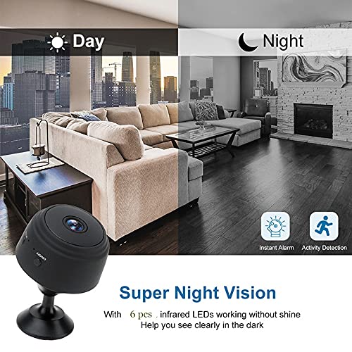 Mini Wireless WiFi Hidden Security Camera with Night Vision