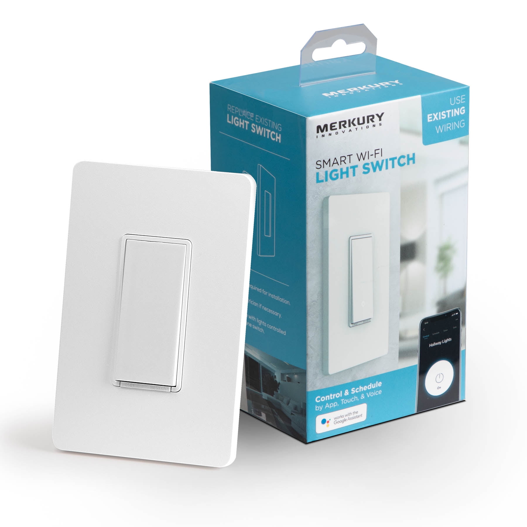 Merkury Innovations Smart Wifi Light Switch