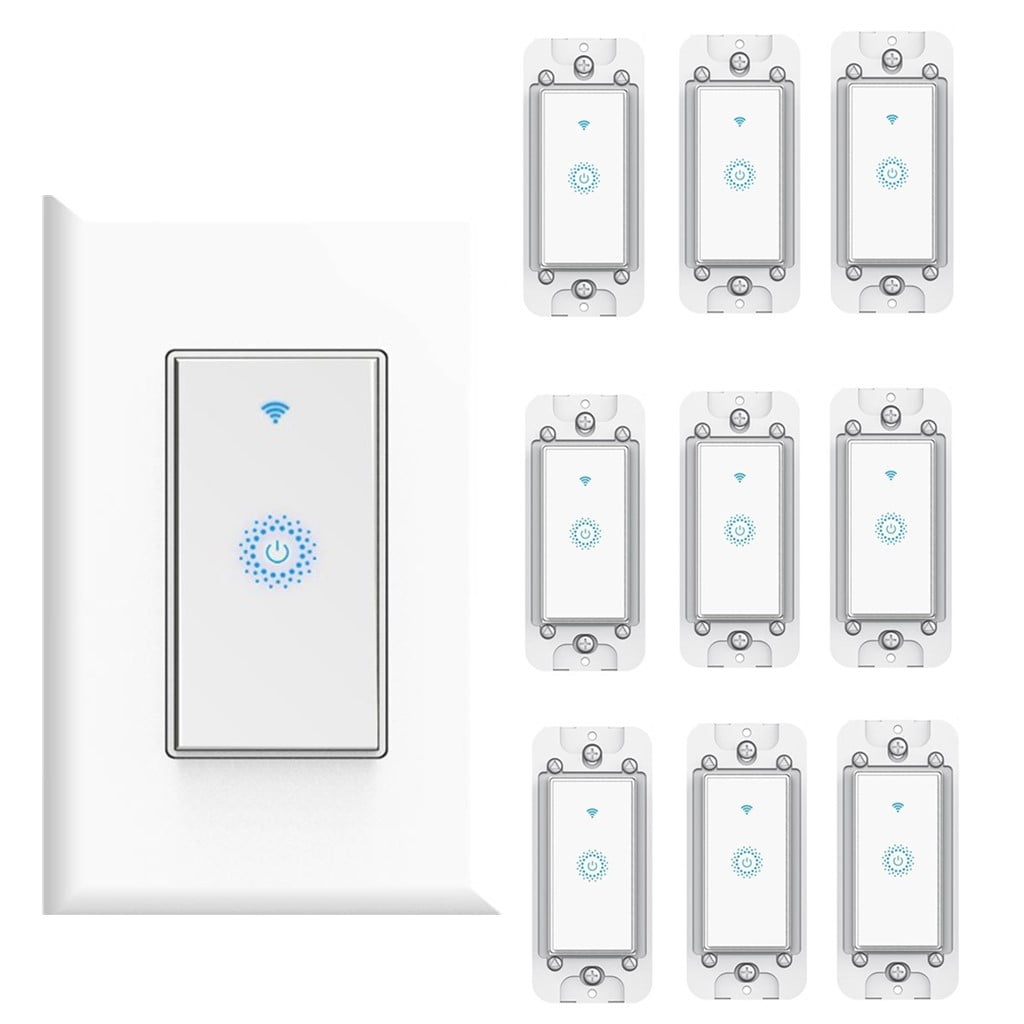 Smart Wi-Fi Light Switch with Remote Control