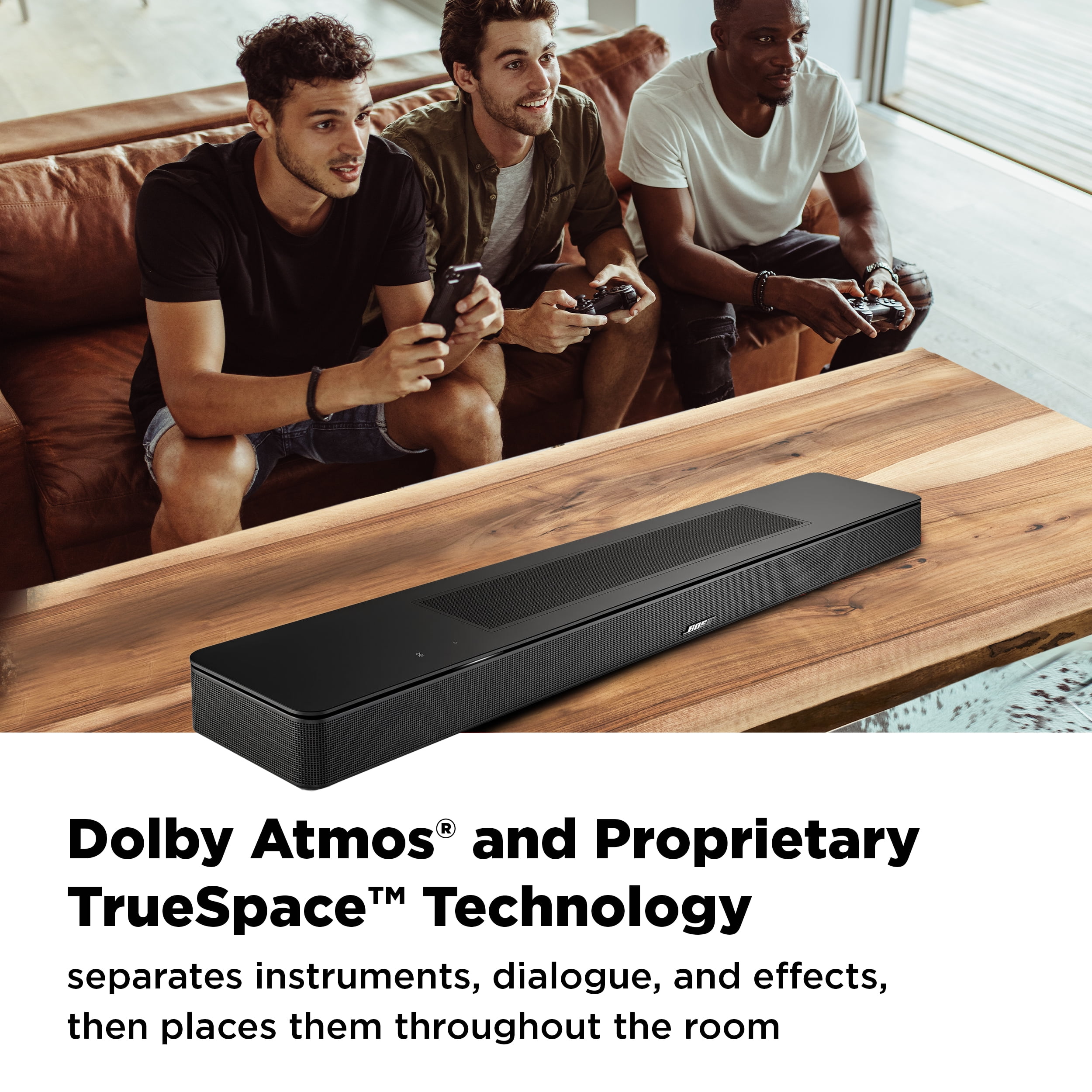 Bose Smart Soundbar 600 with Alexa and Bluetooth