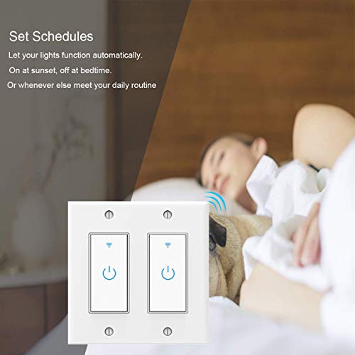 WiFi Smart Touch Switch – Voice Control Compatible