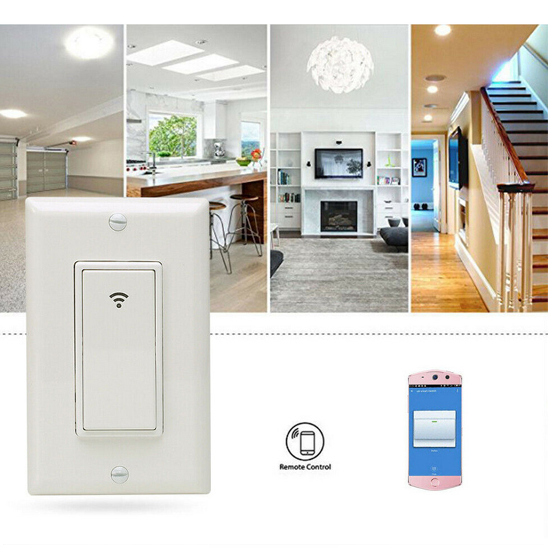 Smart WiFi Wall Light Switch with Alexa Control