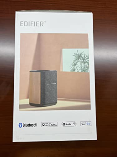 Edifier MS50A Wi-Fi Bluetooth Smart Speaker - Brown