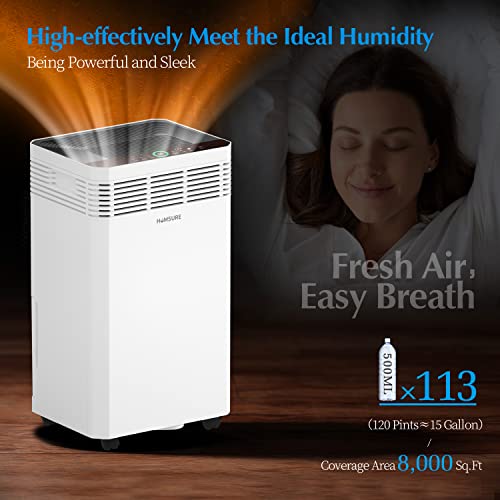 HUMSURE High Capacity Dehumidifier with Smart Control