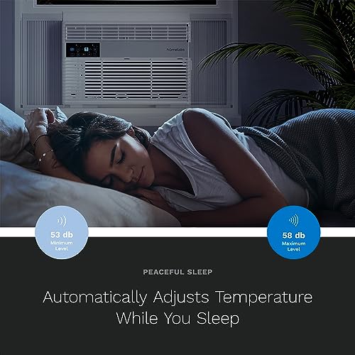 hOmeLabs 8000 BTU Smart Window AC Unit