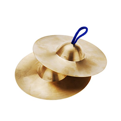 Andoer Mini Kids Copper Hand Cymbals Set