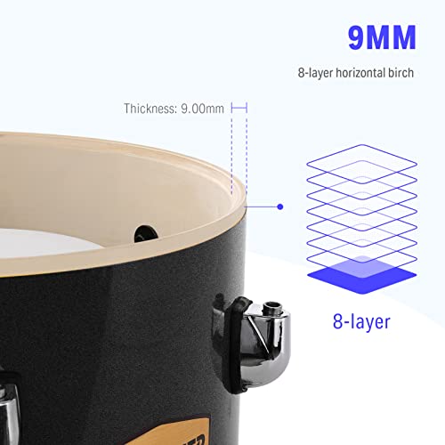 Donner 5-Piece Silent Drum Kit for Adults