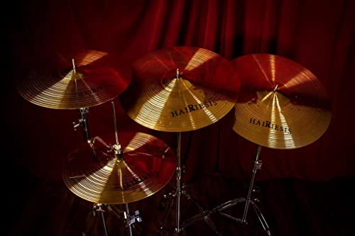 HAIRIESIS 5-Piece Alloy Cymbal Set 14"-20