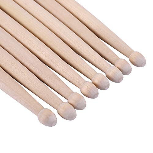 Suwimut 12 Pairs Maple Wood Drumsticks for Kids