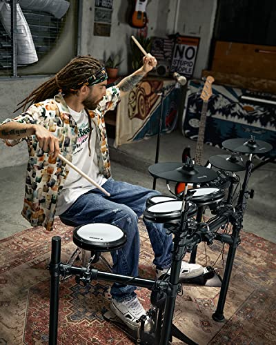 Donner DED-200 Electric Drum Set with Mesh Pads