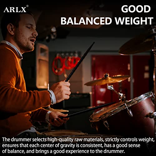 Carbon Fiber 5A Drumsticks - 2 Pack