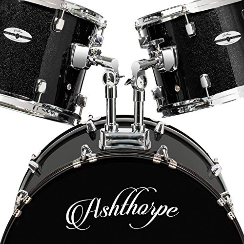 Ashthorpe Full Size Adult Drum Set with Cymbals