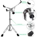 Luvay Lightweight Double Braced Snare Stand with Holder