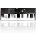 RockJam 61-Key Compact Keyboard Piano with LED Display, Keynote Stickers & Lessons