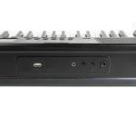 RockJam 61-Key Compact Keyboard Piano with LED Display, Keynote Stickers & Lessons