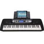 RockJam 54 Key Keyboard Piano with Power Supply, Sheet Music Stand, Piano Note Stickers & Lessons