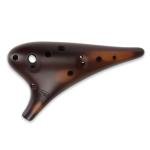 OcarinaWind 12 Hole Ocarina Classic Masterpiece Collectible, Alto C Ceramic Ocarina (Forest Whisper) (Stawfire Ceramic)