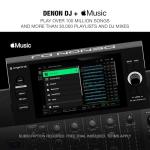 Denon DJ SC LIVE 4 Standalone DJ Controller with Stem Separation on 4-Decks, Wi-Fi Streaming, Build-in Speakers, Serato DJ and Virtual DJ Compatible