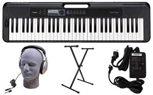 Casio CT-S300 PPK 61-Key Premium Keyboard Pack with Stand, Headphones & Power Supply