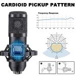 sktome Podcast Equipment Bundle for 2, V8s Voice Changer with BM-800 Podcast Microphone Bundle - Studio Condenser Microphone Perfect for Podcasting, Recording, Singing, Streaming and Gaming