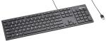 Amazon Basics Wired QWERTY Keyboard, Full-Sized, Black