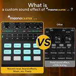 MAONO MaonoCaster Lite AU-AM200-S1 All-in-One Podcast Equipment Set with 3.5mm Microphone for Live Streaming, Podcast Recording, PC, Smartphone