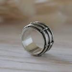 Snare Drum Ring Sterling Silver Jewelry musical instrument guitar piano Bass