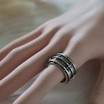 Snare Drum Ring Sterling Silver Jewelry musical instrument guitar piano Bass