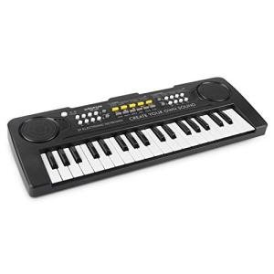 Kids Piano Keyboard, aPerfectLife 37 Keys Toddler Piano Music Toy Instrument, Electronic Kids Piano Keyboard for 3-7 Year Old Girls and Boys (Black)