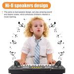 Kids Piano Keyboard, aPerfectLife 37 Keys Toddler Piano Music Toy Instrument, Electronic Kids Piano Keyboard for 3-7 Year Old Girls and Boys (Black)
