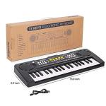 Kids Piano Keyboard, aPerfectLife 37 Keys Toddler Piano Music Toy Instrument, Electronic Kids Piano Keyboard for 3-7 Year Old Girls and Boys (Black)